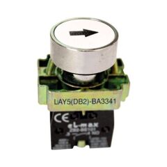 LAY5-BA3341 İŞARETLİ METAL YAYLI BUTON