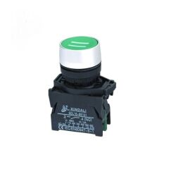 LAY5-BA3361 İŞARETLİ METAL YAYLI BUTON