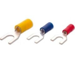 ÇK-5001 0,50-1,50mm Çatal Tip İzoleli Kablo Uçları (100 ADET)