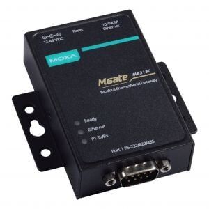 MOXA MGATE MB3180/EU V1.3.2 Modbus TCP Gateway