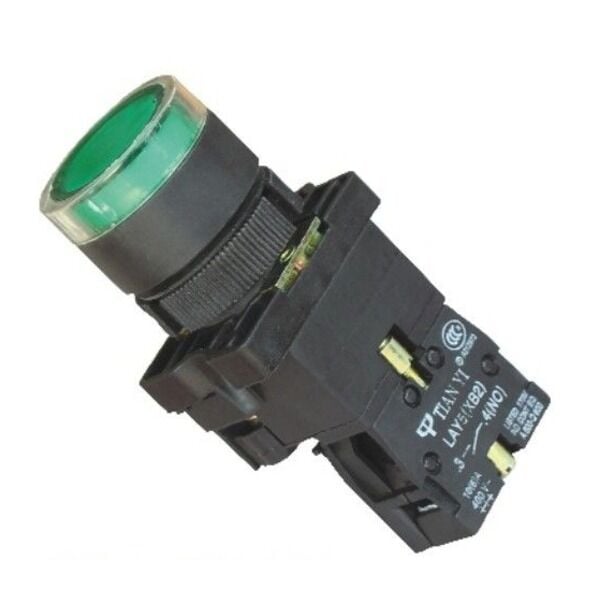 LAY5-EW3661 IŞIKLI PLASTİK BUTON