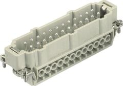HARTING 09 33024 2611 DİKDÖRTGEN HAN UÇ, TAPA 48 YÖNLÜ VİDA