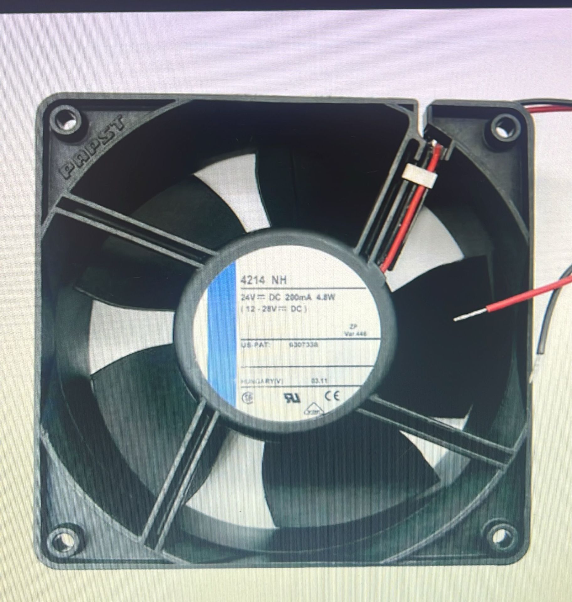 EBMPAPST 4214NH Kompakt Fan 24V DC