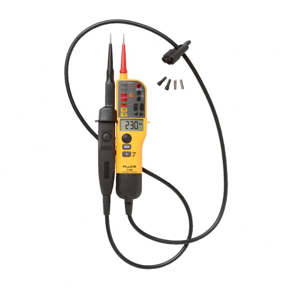 Fluke T130 - 2 Uçlu Gerilim ve Süreklilik Test Cihazı (Faz Kalemi)