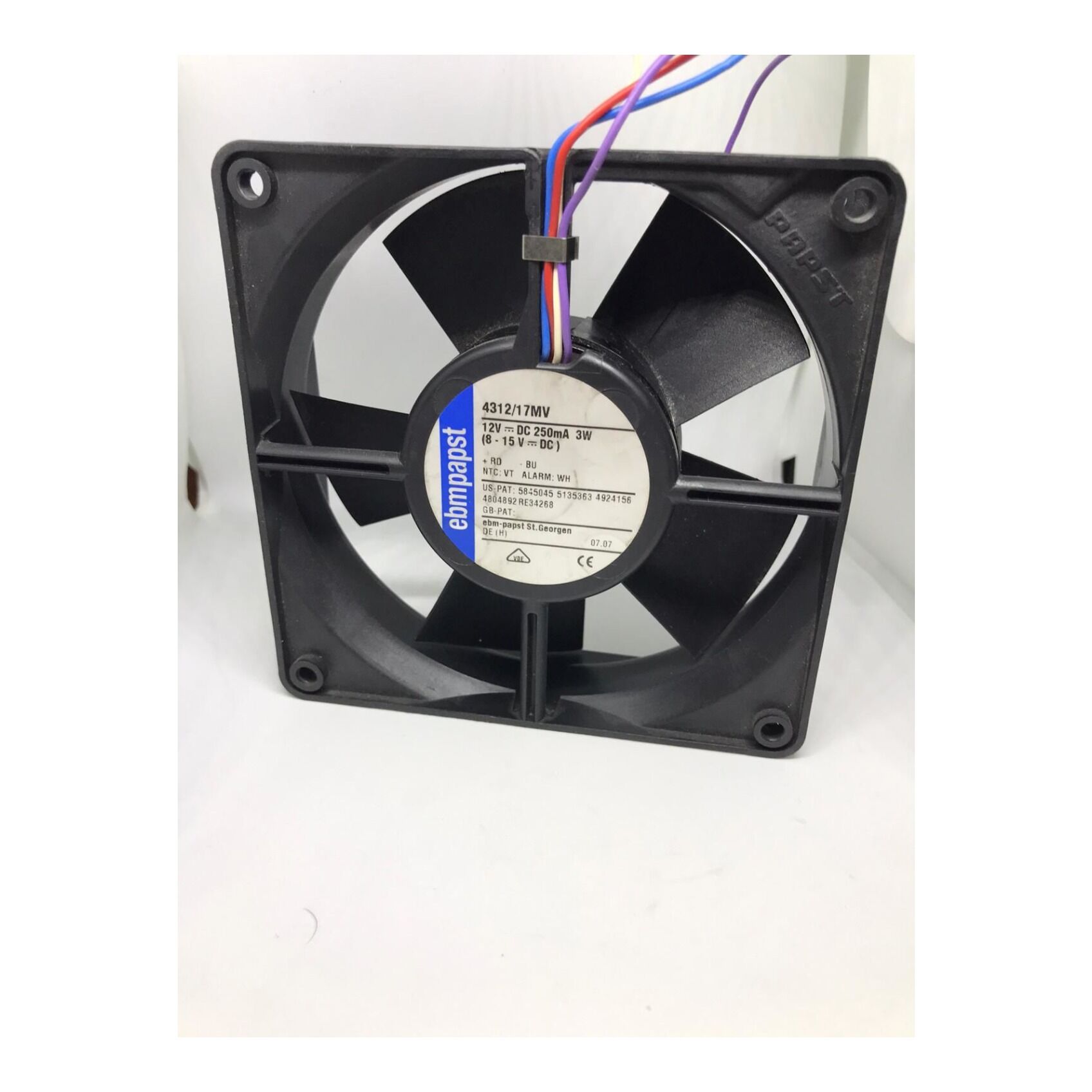EBMPAPST 4312/17MV FAN