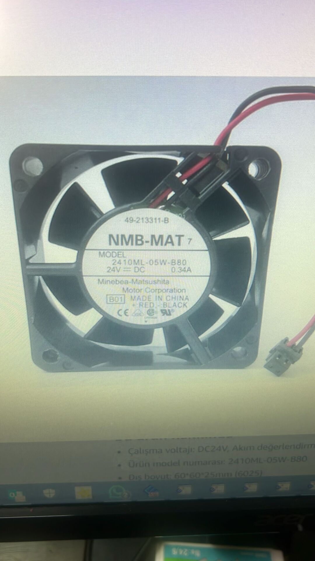 NMB 2410ML-05W-B80