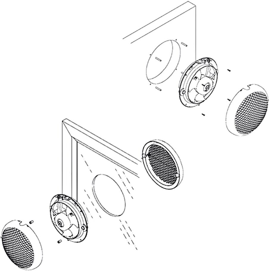 Soler&Palau Hcm-225-N Cam ve Duvar Tipi Aksiyel Fan
