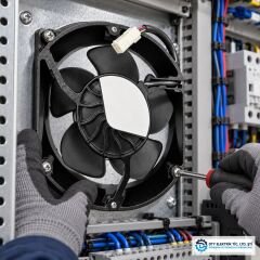 NIDEC SERVO D1751P24B8PP340 FAN 24V DC Aksiyel Fan
