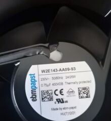 EBMPAPST W2E143-AA09-93 FAN 230V AC Aksiyel Fan