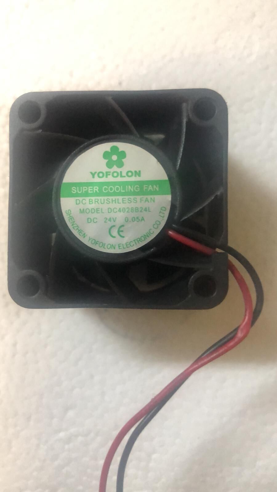 YOFOLON DC4028B24L FAN 40X40X28MM 24VDC FAN