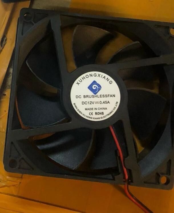 XUHONG 120X120X25MM 12V 0.45A FAN