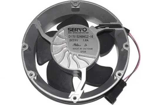 NIDEC D1751S24B6CZ-16 172X172X50MM 24V FAN