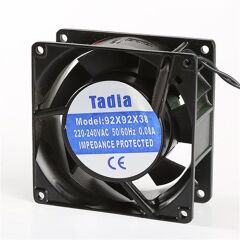 TİDAR 92X92X38 HSL KARE FAN