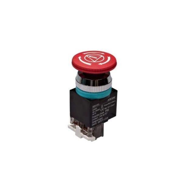 B30-81L, 30mm E-Stop Anahtarı,
