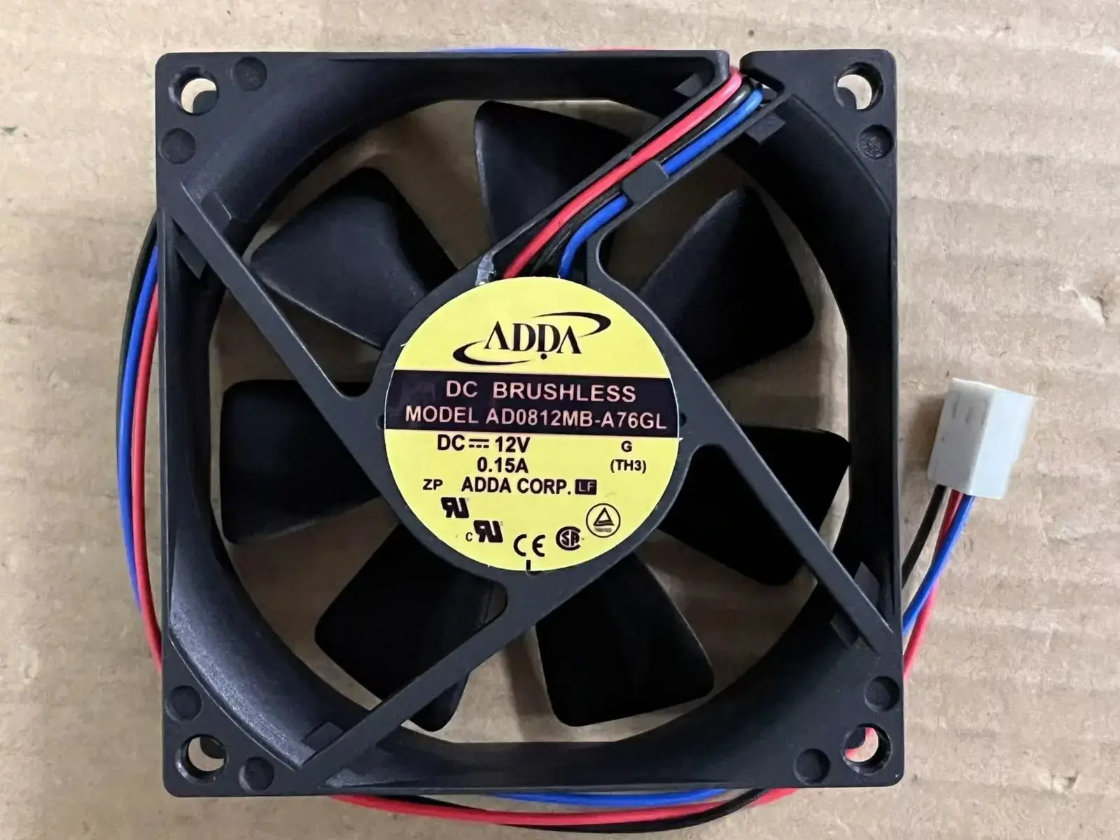 ADDA AD0812MB-A76GL Fan DC12V 0.15A