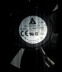 DELTA AUB0912VH 90X90X25MM 12V FAN