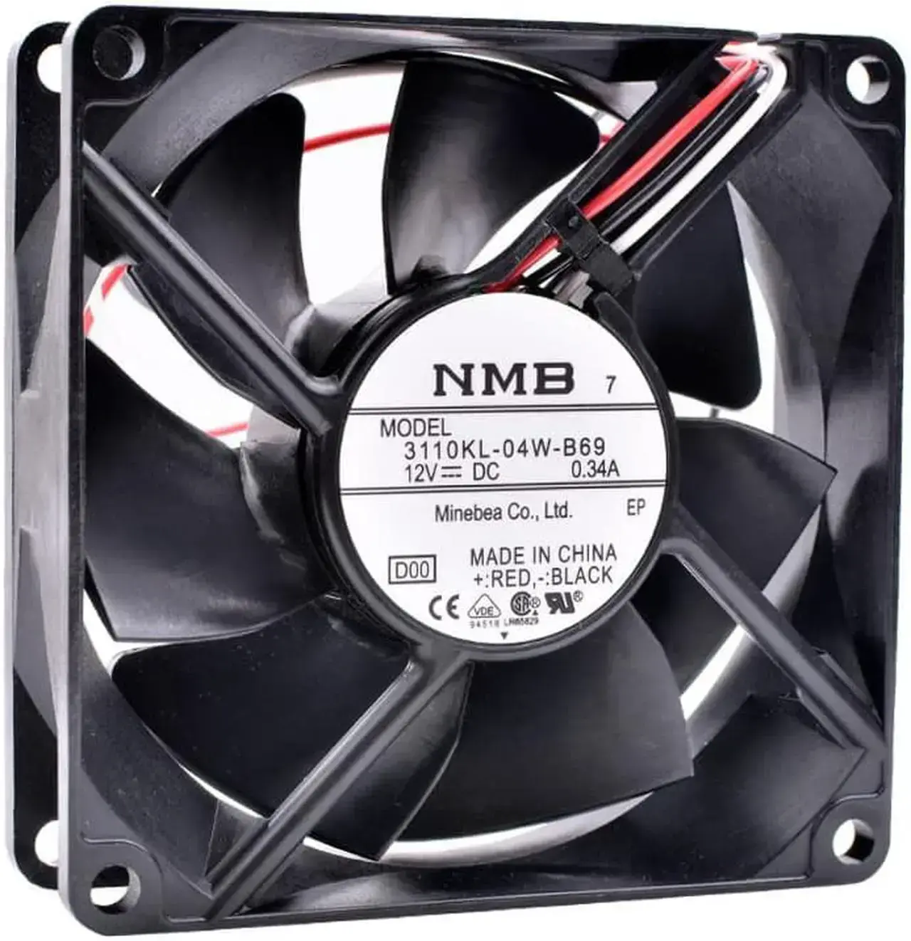 NMB-MAT 3110KL-04W-B69-12V 0.34A