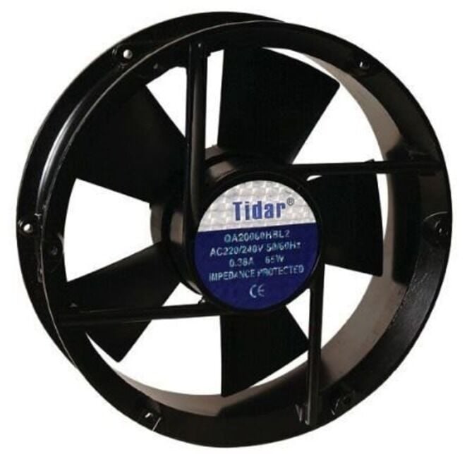 TİDAR 200X200X60 YUV YUVARLAK FAN