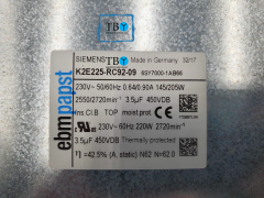 K2E225-RC92-09 | Ebm papst | Üfleyici Fan