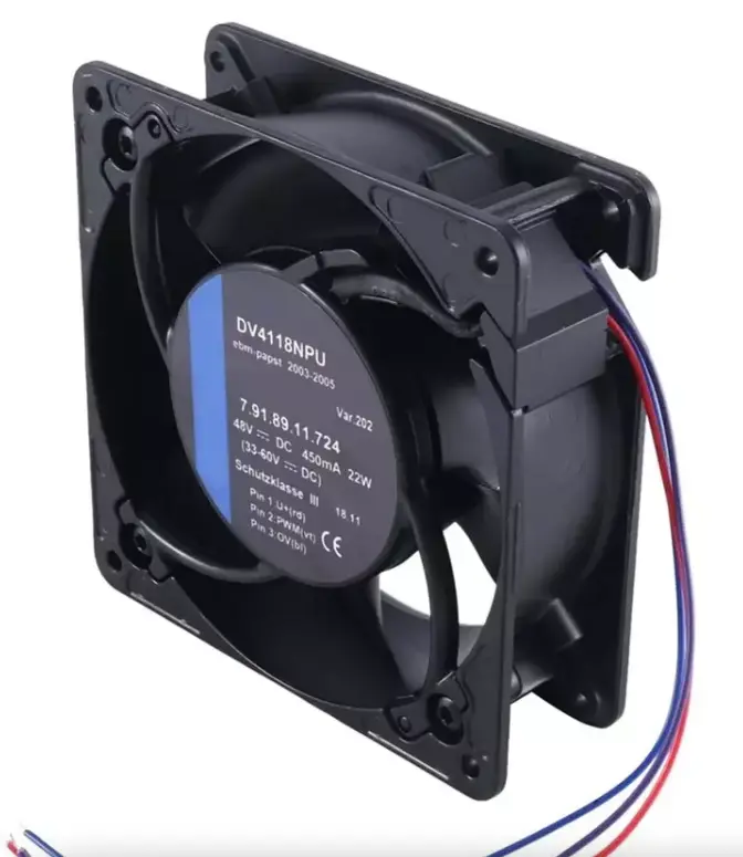 EBMPAPST DV4118NPU Kompakt Fan 48V DC