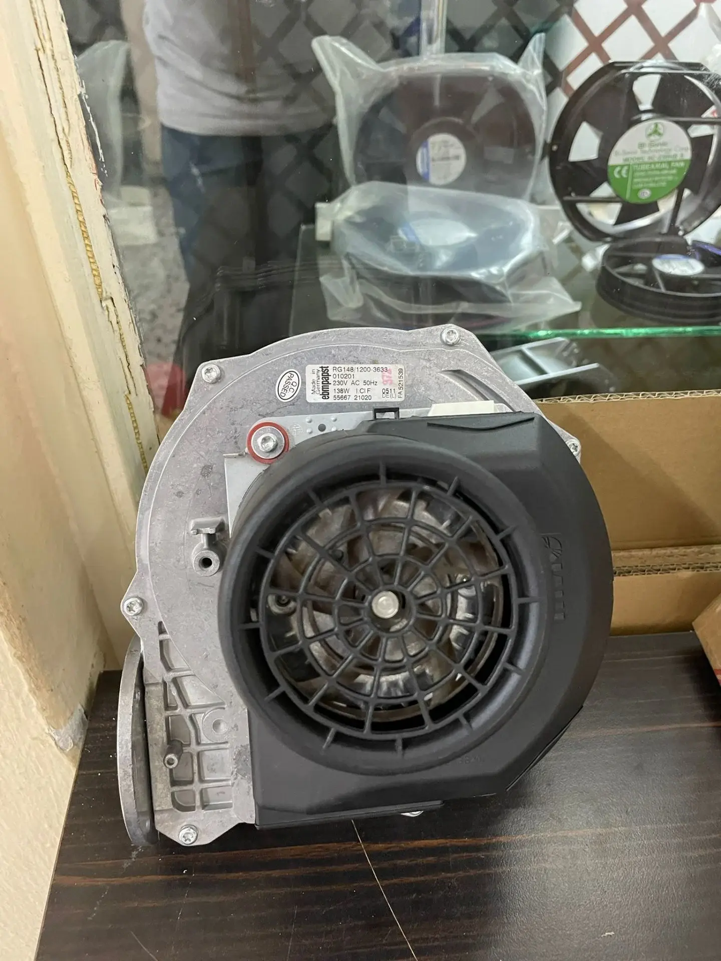 EBMPAPST RG148/1200-3633-010204 Premix Fan
