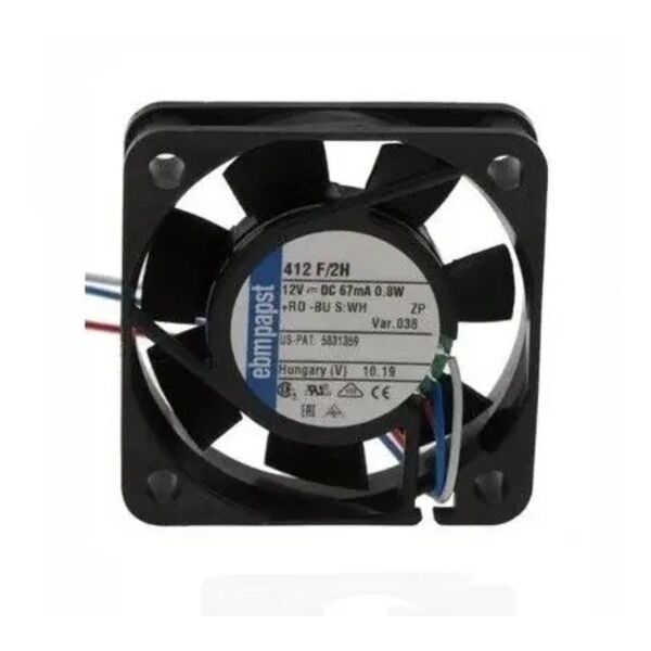 EBMPAPST 412 F/2H Kompakt Fan 12V DC