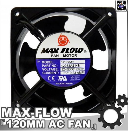 MAX FLOW 12038A2-HB FAN