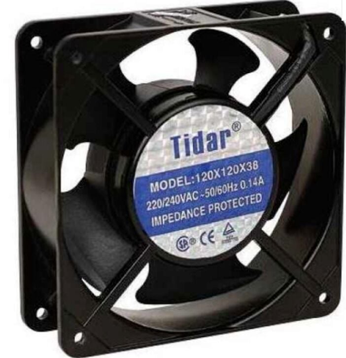TİDAR 120X120X38MM 48V FAN