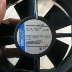 EBMPAPST 4388/75T FAN Kompakt Fan 48V