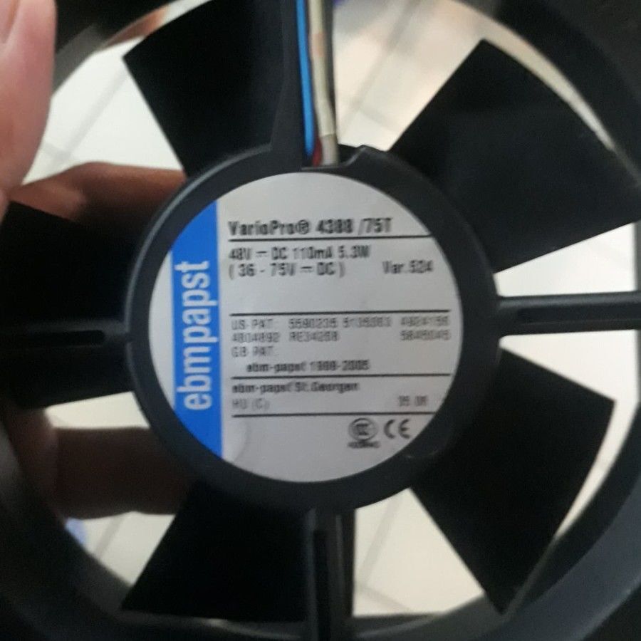 EBMPAPST 4388/75T FAN Kompakt Fan 48V