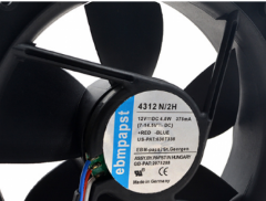 EBMPAPST 4312N/2H FAN 12V DC Kompakt Fan