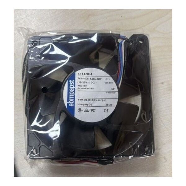 EBMPAPST 4114NH4 FAN 24V DC Kompakt Aksiyel