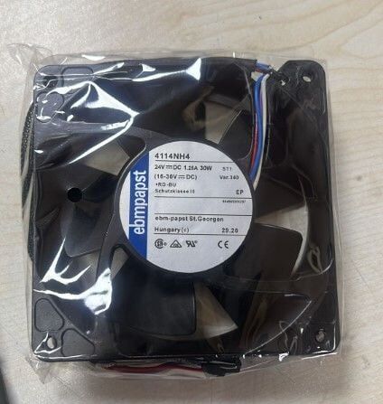 EBMPAPST 4114NH4 FAN 24V DC Kompakt Aksiyel