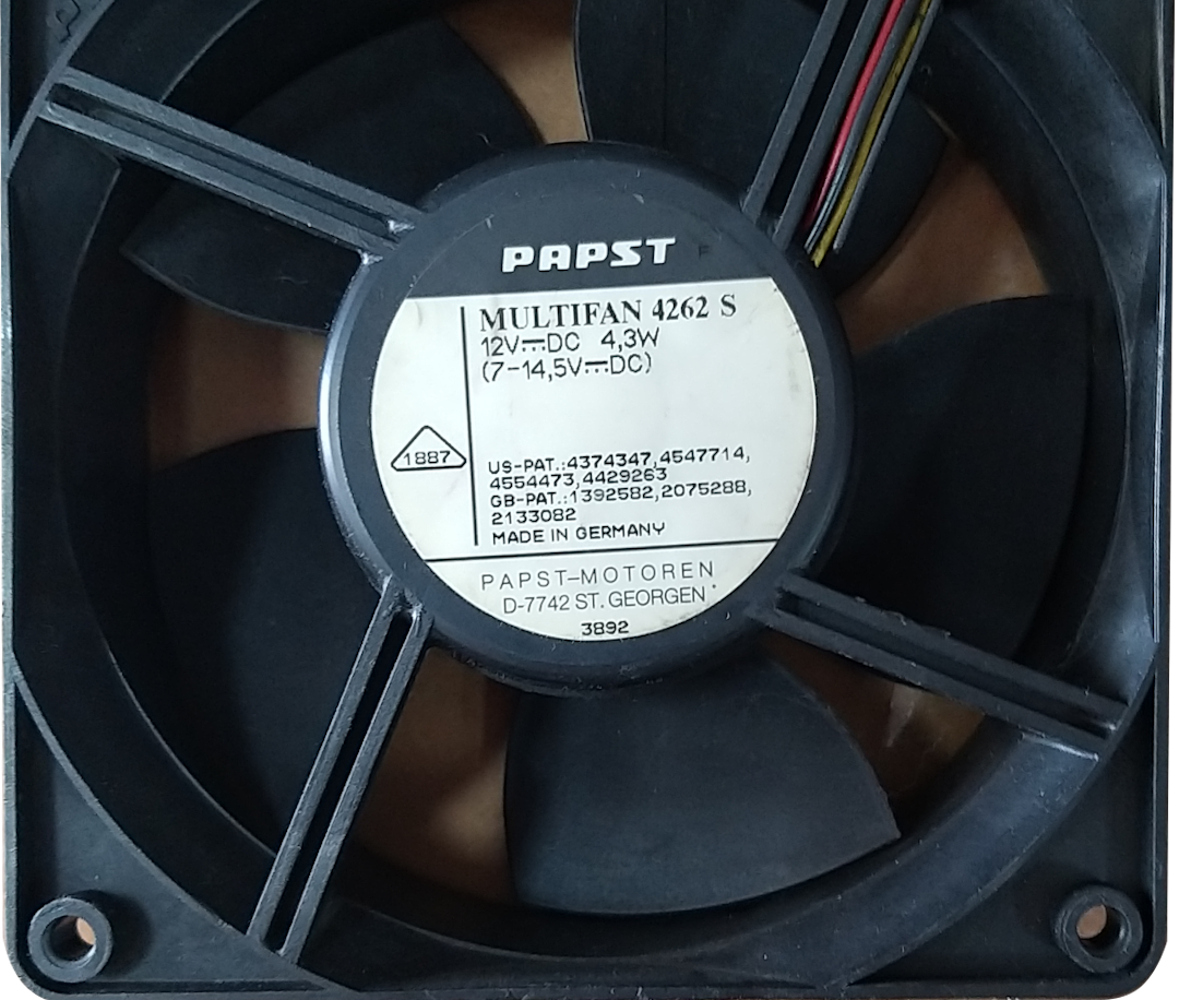 EBMPAPST 4262 S FAN 12V DC Kompakt Fan