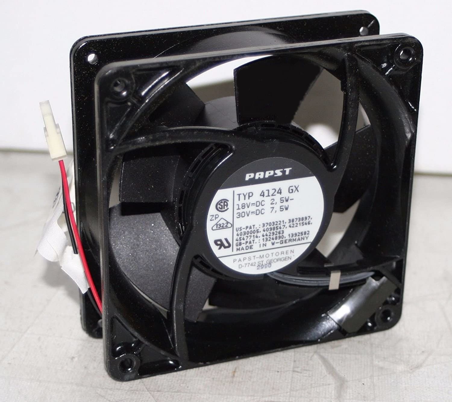 EBMPAPST 4124 GX FAN 24V DC Kompakt Fan
