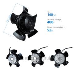 EBMPAPST A2D160-AA22-05 FAN AC Aksiyel Fan
