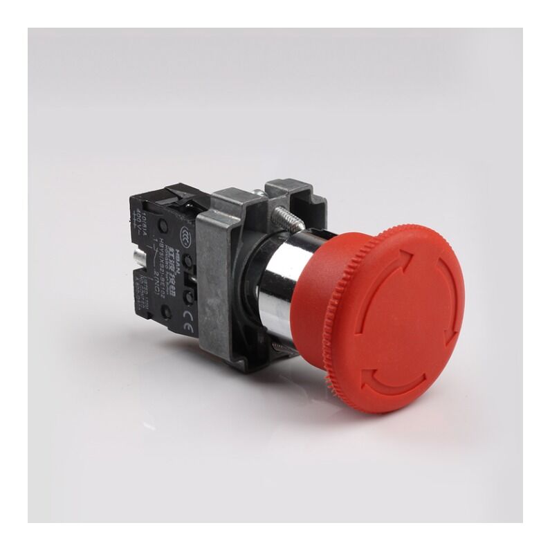LAY5-ES642 KIRMIZI ACİL STOP METAL KASA BUTON