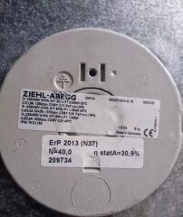 ZIEHL-ABEGG RE25P-4DK.4F.1R FAN