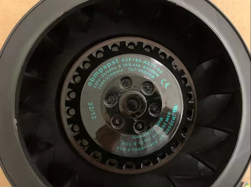 EBMPAPST R2E180-AS77-05 FAN AC Santrifüj Fan