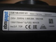 EBMPAPST D2E0146-HS97-01 Santrifüj Fan