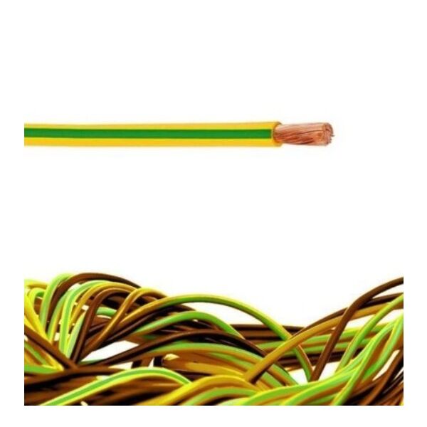 H05V-K 1X10 MM2  SARI-YEŞİL TESİSAT KABLOSU