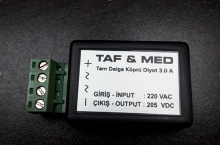 TAF&MED Tam Dalga Köprü Diyot