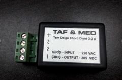 TAF&MED Tam Dalga Köprü Diyot