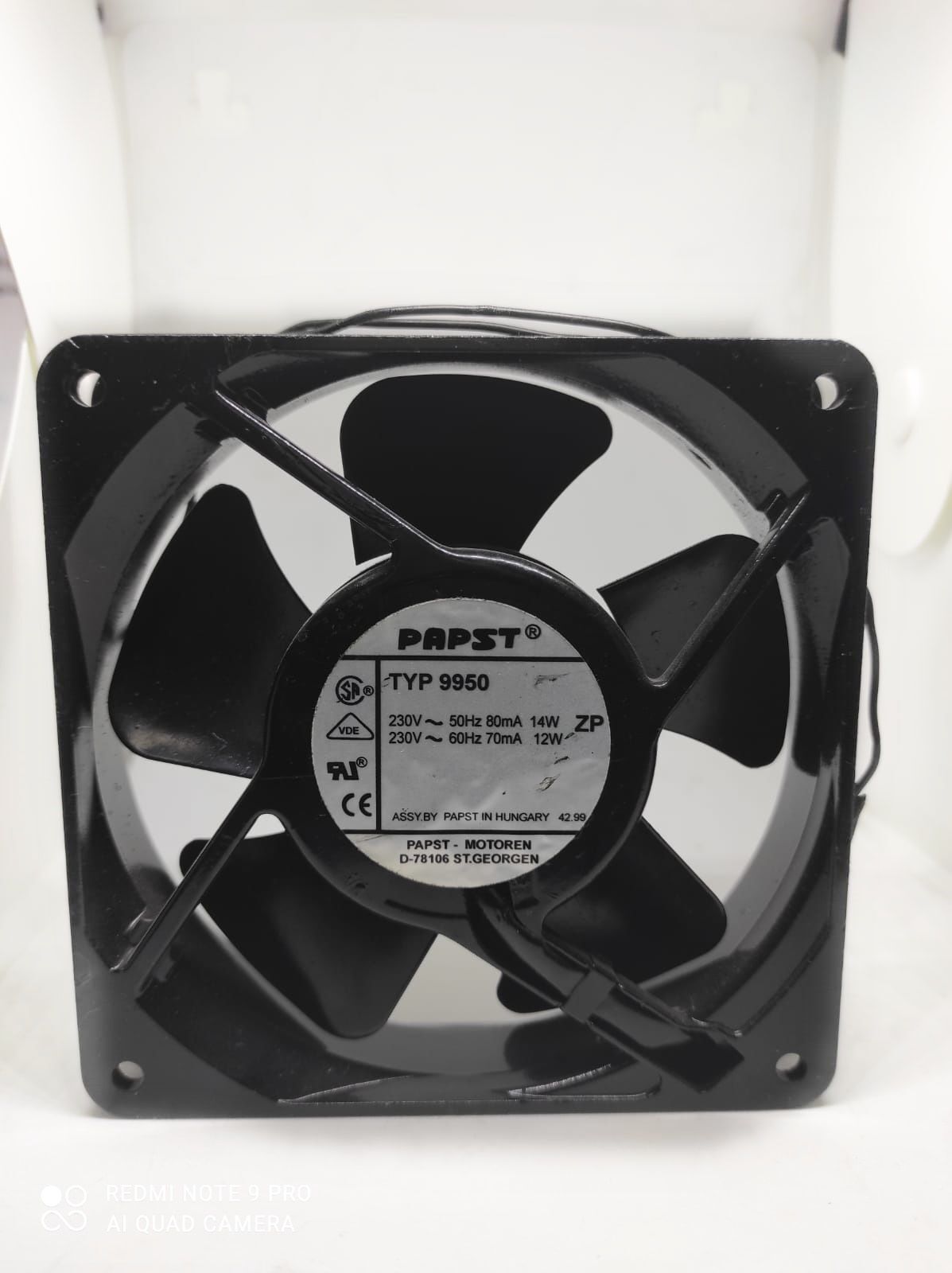 EBMPAPST 9950 Kompakt Fan