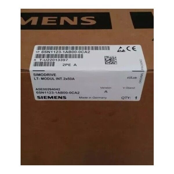 SIEMENS 6SN1123-1AB00-0DA2 SIMODRIVE 611 GÜÇ MODÜLÜ
