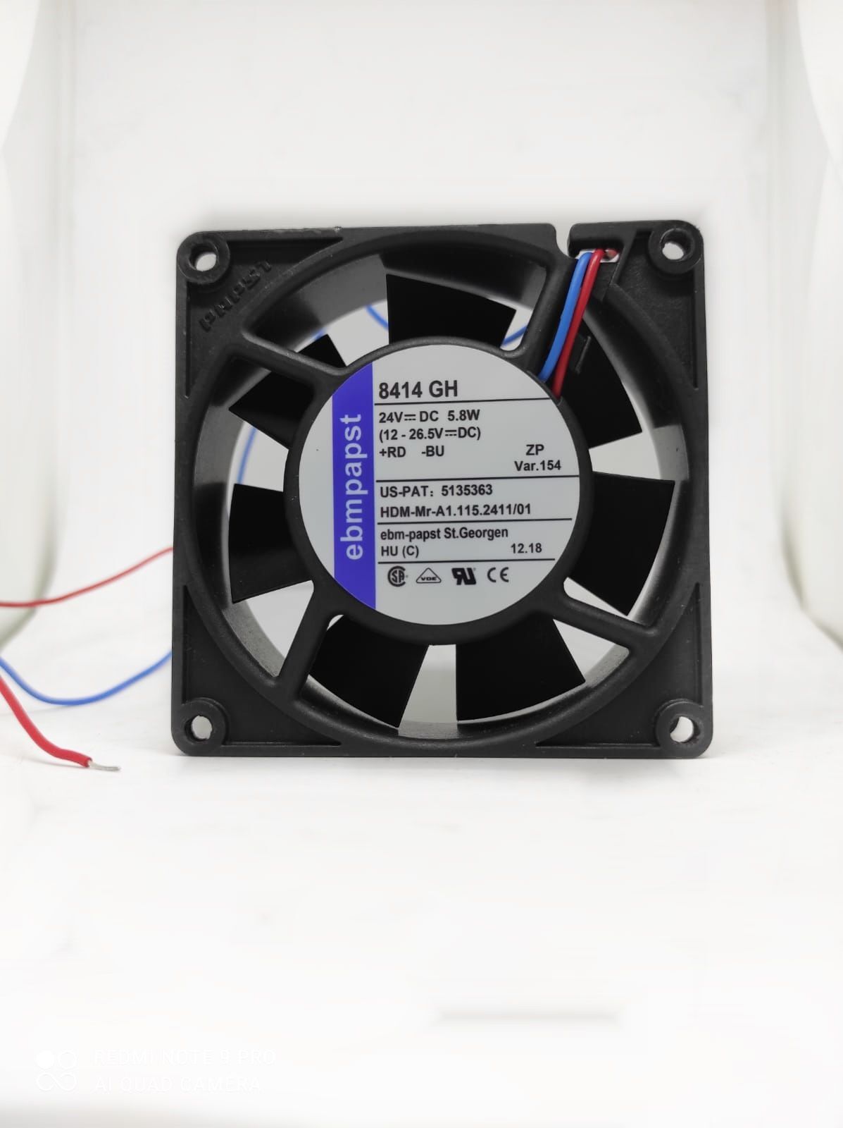 EBMPAPST 8414GH Kompakt Fan