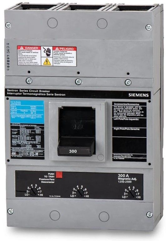 SIEMENS JD63B300 3 KUTUPLU KALIPLANMIŞ KASA DEVRE KESİCİ