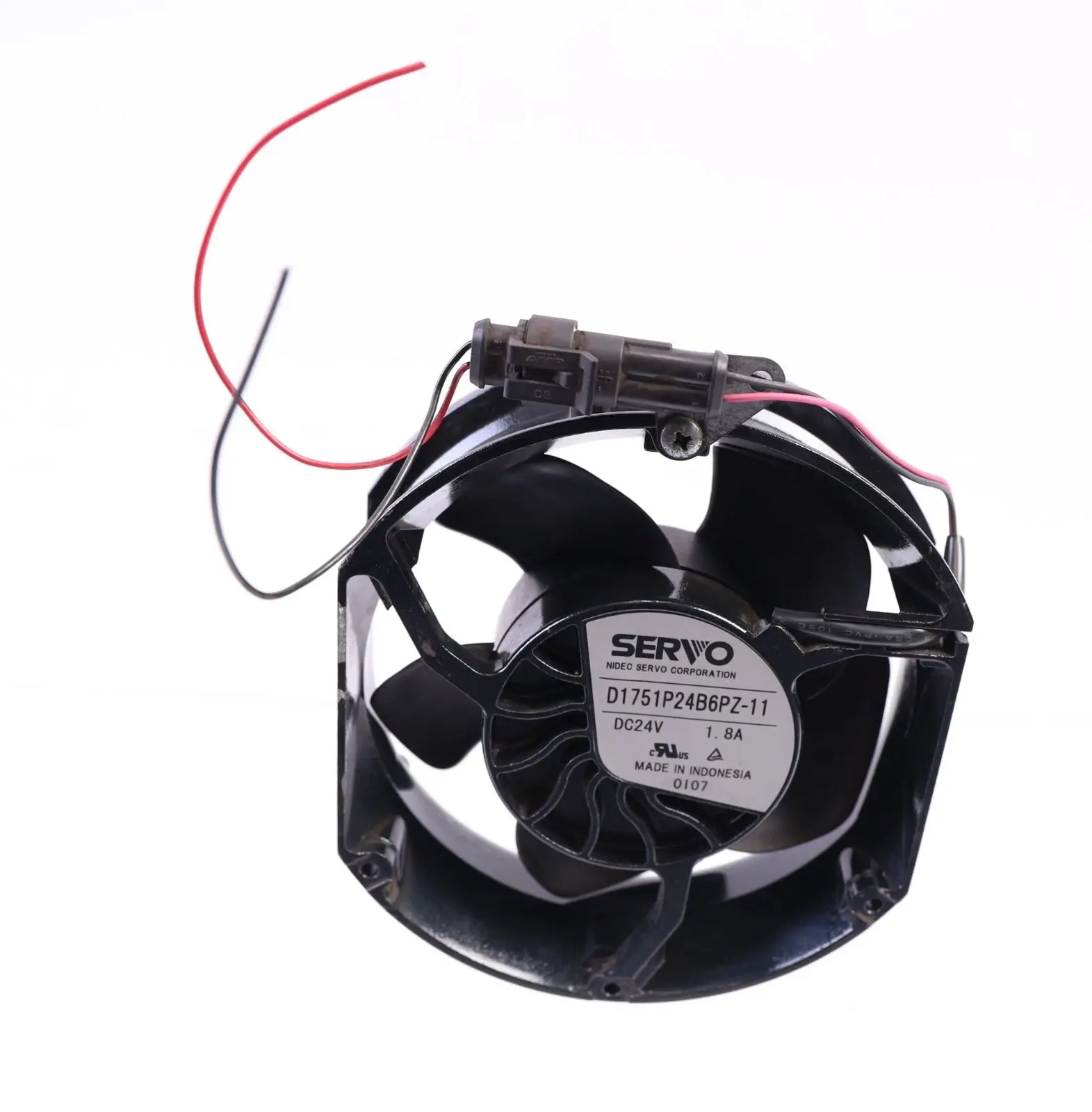 NIDEC SERVO D1751P24B6PZ-11 FAN 24V DC