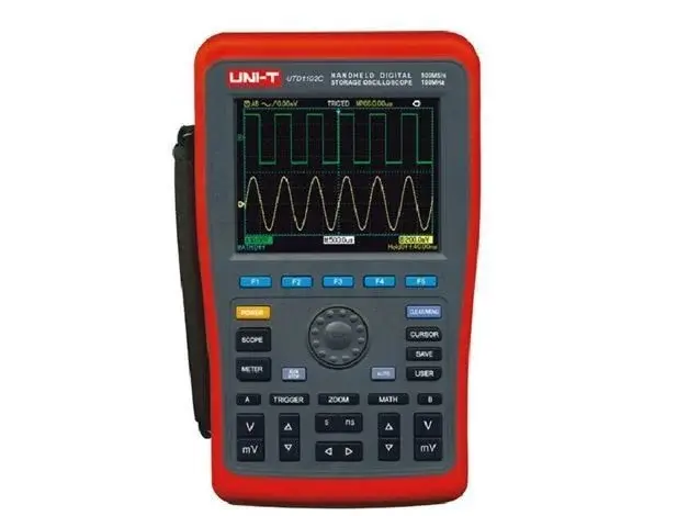 Unit UTD1202C Elde Taşınabilir İki Kanallı Dijital Hafızalı Osiloskop