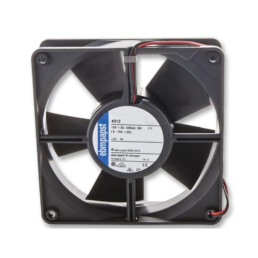 EBMPAPST 4312 Kompakt Fan 12V DC